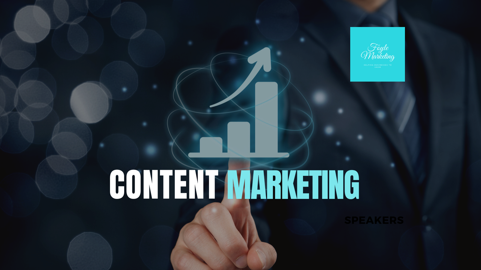 Tech image with growth chart